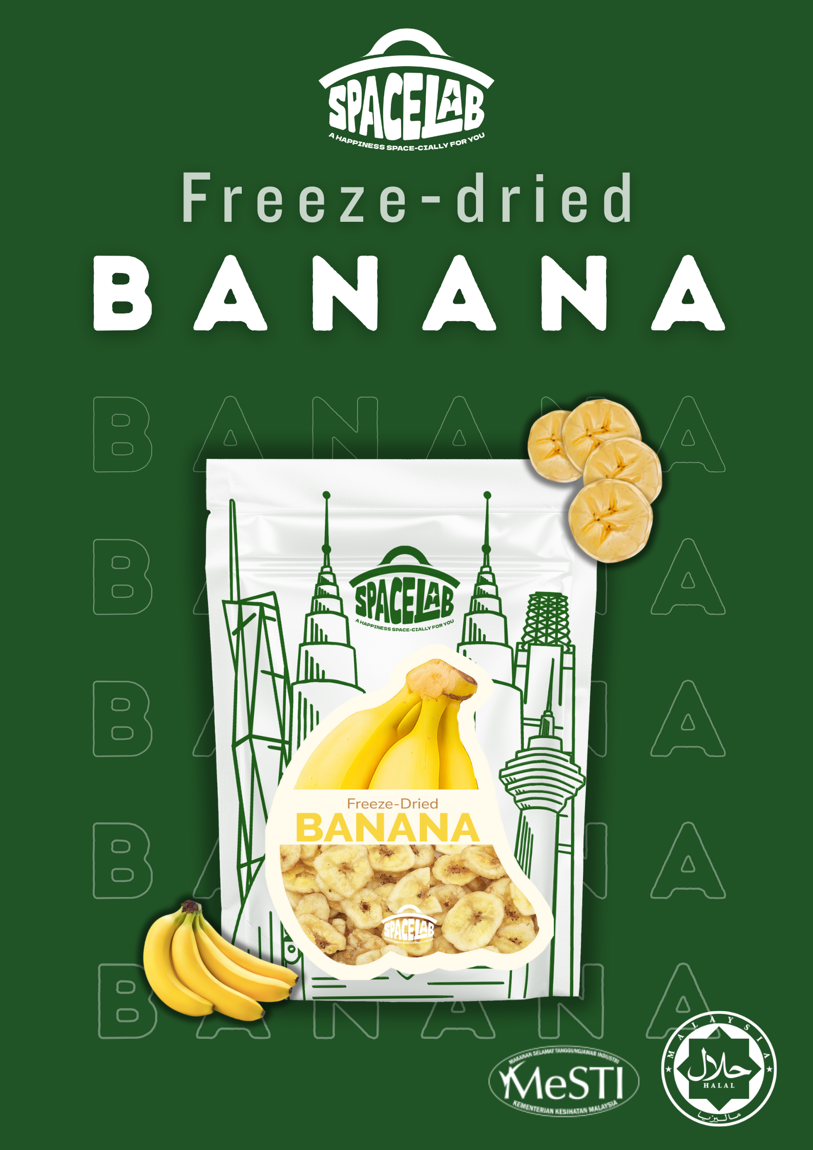 Space Lab Freeze Dried Fruits Series 20g